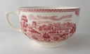 [458138014] Teetasse Tasse mit Innendekor Johnson Bros Old Britain Castles Rot Bild 3