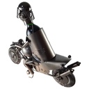 [2119066] Flaschenhalter für Weinflasche Metall Motorradfahrer Bild 2