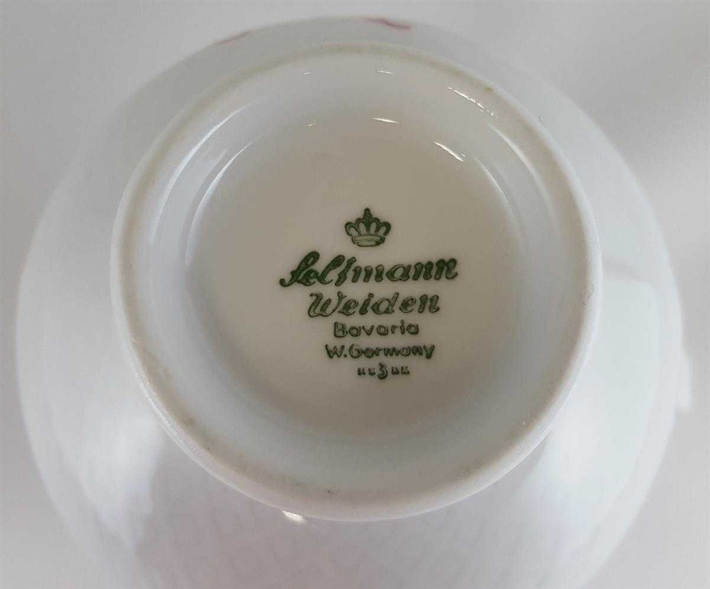[4581465] Milchkännchen Seltmann Weiden Annabell rote Blüte 26043 gebraucht - sehr gut Bild 4