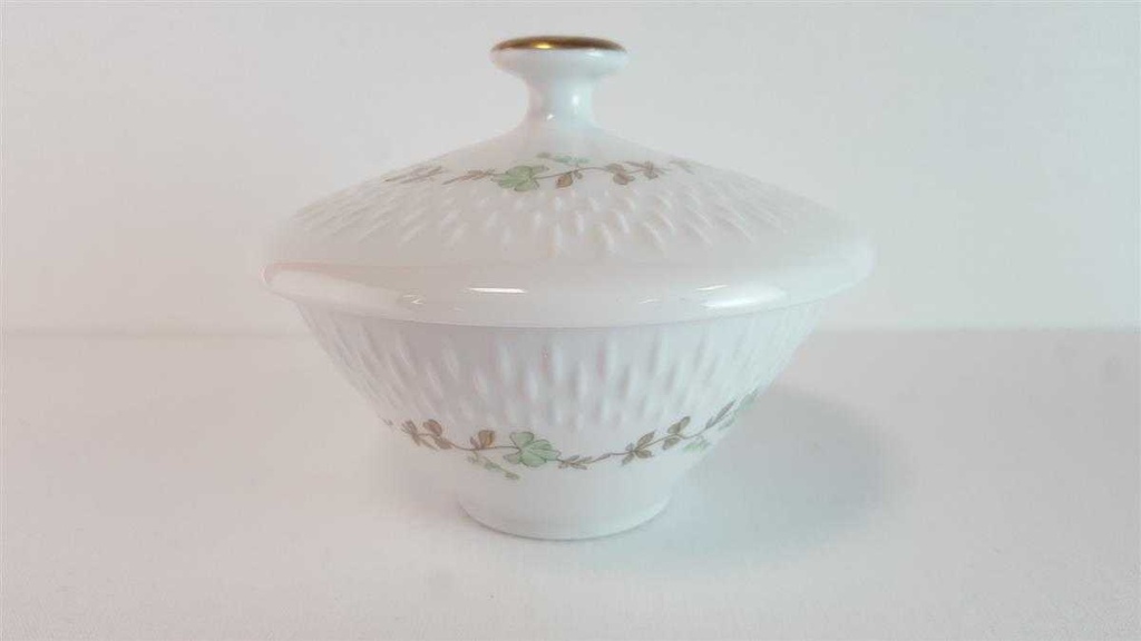 [45814939] Zuckerdose Goldrand Edelstein Bavaria Blumendekor 24179 Blumen gebraucht - sehr gut Bild 3