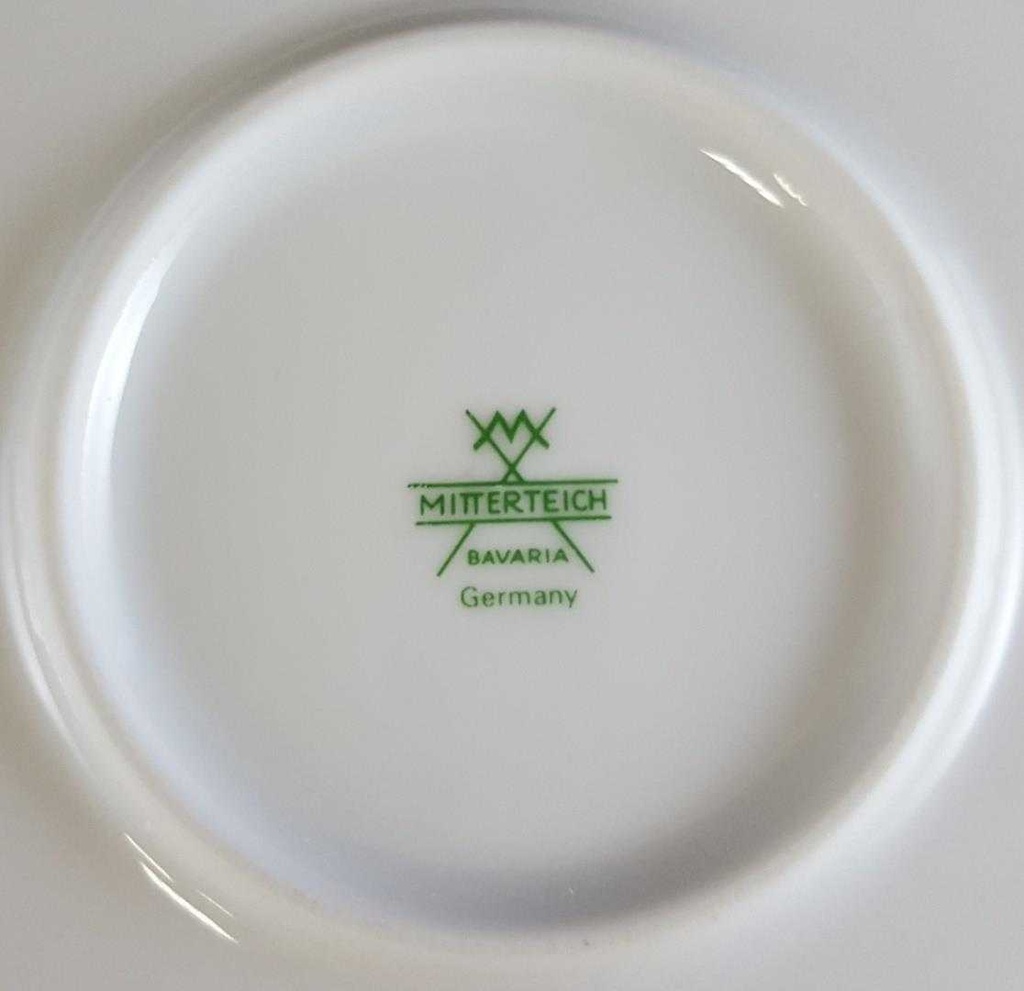 [4581497] Servierplatte Schüssel Speiseplatte Fleischplatte Servierschüssel klein 23 cm Mitterteich Form 2330 Topsi gebraucht - sehr gut Bild 3