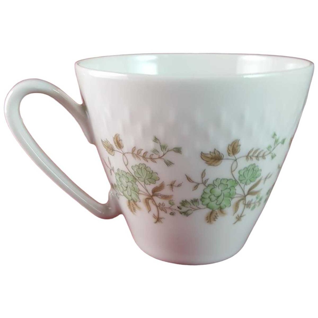 [45815002] Kaffeetasse Tasse Goldrand Edelstein Bavaria Blumendekor 24179 Blumen gebraucht - sehr gut Bild 2