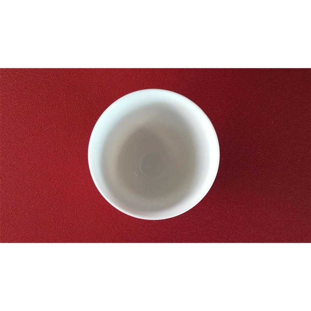 [2119101] Becher Pharisäertasse Kakaobecher auf Fuß Royal Tettau Annette Weiß gebraucht - sehr gut Bild 3