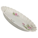 [4581631] Konfektschale Teebeutelablage Gebäckschälchen 11 cm Haviland Limoges Torse Rosendekor gebraucht - sehr gut Bild 2