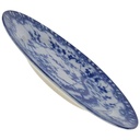 [458166582] Kuchenteller Dessertteller 17,5 cm Japan China Kirschblüte Blau gebraucht - sehr gut Bild 2