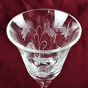 [458166689] Likörglas Schnapsglas Blumen Transparent gebraucht - sehr gut Bild 4