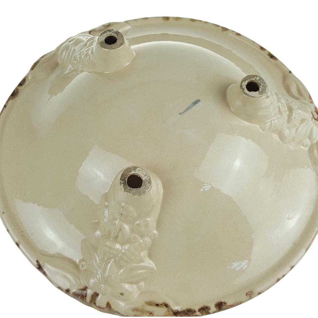 [458167213] Vintage/Retro-Stil Obstschale auf Fuß Keramik Bild 5