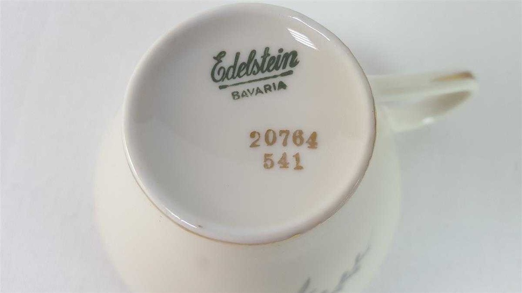 [45816722] Kaffeetasse Tasse Edelstein Bavaria Gräser 20764 Elfenbein gebraucht - akzeptabel Bild 4