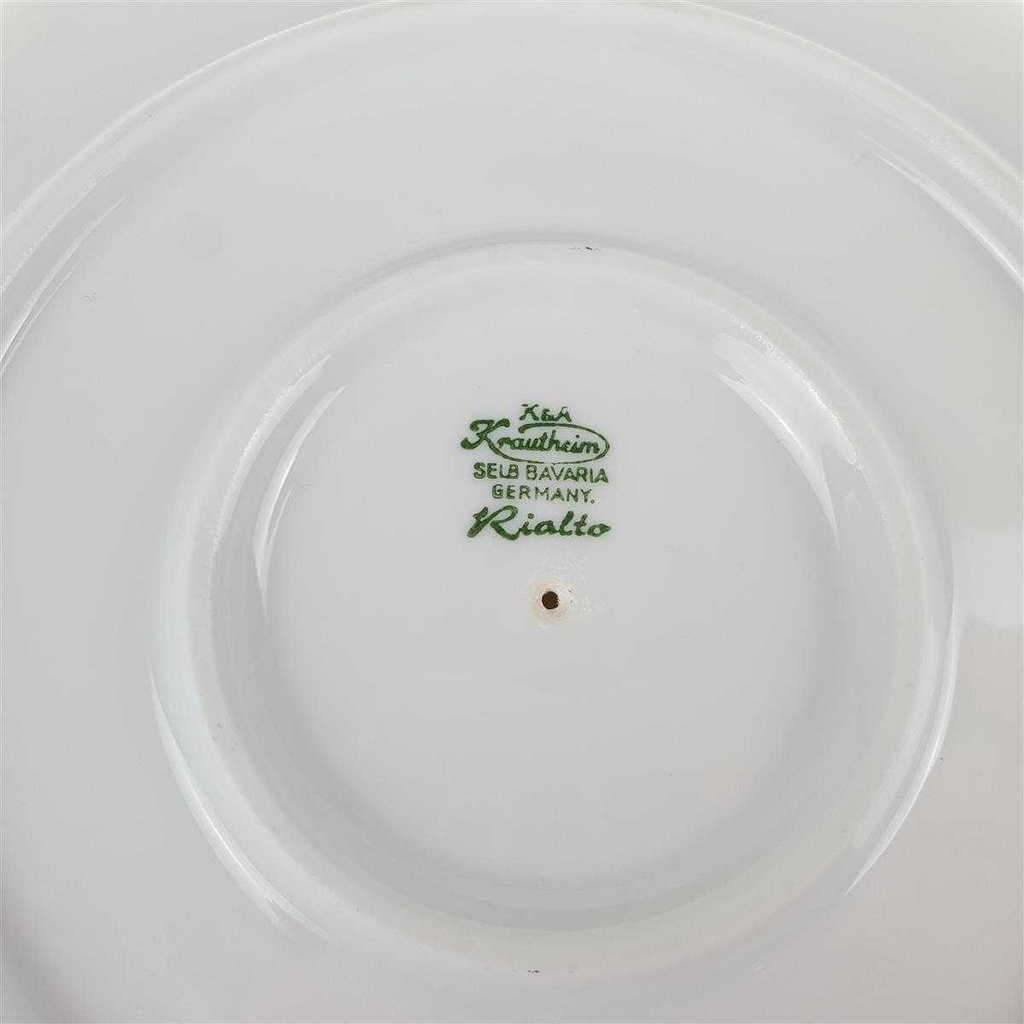[458167270] Kuchenteller Dessertteller 19,5 cm K & A Krautheim Rialto Rosa Gold gebraucht - gut Bild 3