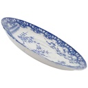 [458168301] Untertasse für Tee ohne Stempel 13 cm Japan China Kirschblüte Blau gebraucht - gut Bild 2