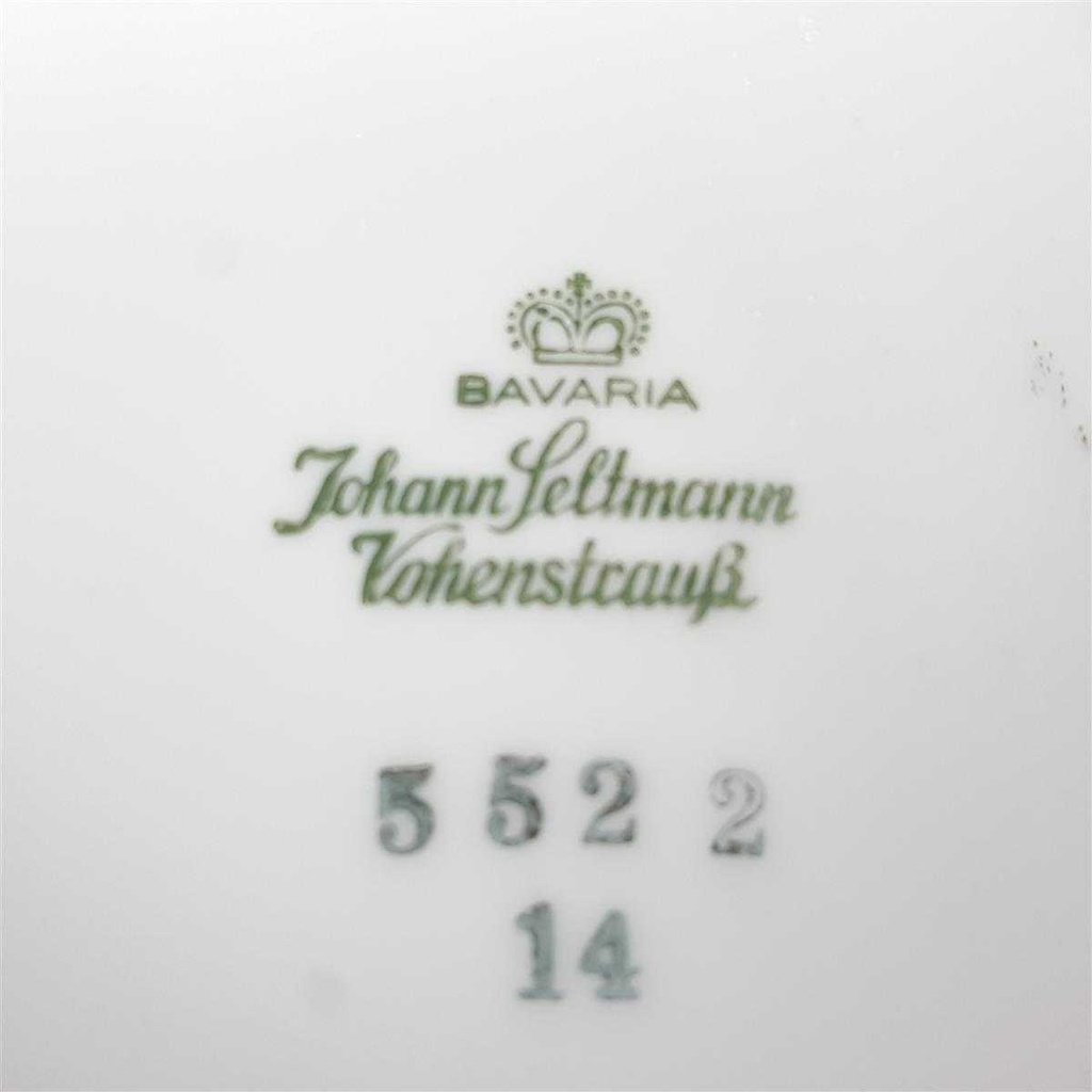 [458168447] Kaffeekanne 1,3 L Seltmann Weiden Vohenstrauß Goldring graue Halbkreise gebraucht - gut Bild 7