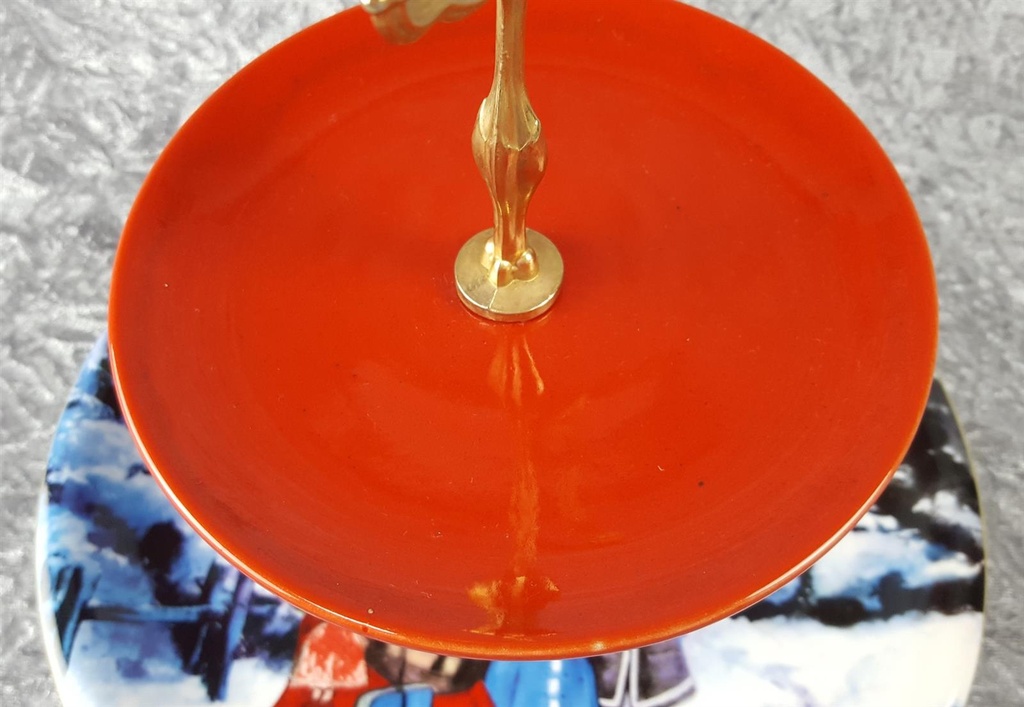 [2119317] 2 Stöckige Etagere Weihnachten Weihnachts Dekor H 24,6 cm Bild 4