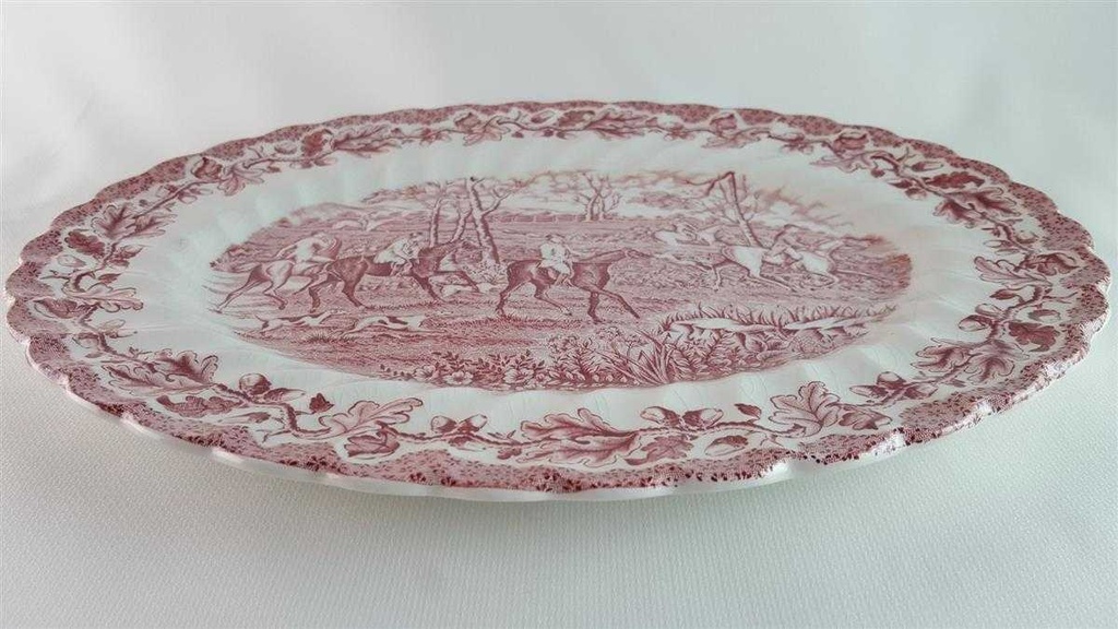 [98123] Servierplatte Fleischplatte 29x22,5 cm Myott Country Life Rot Bild 5