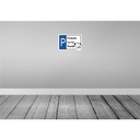 [LA-111717-2030] Blechschild 20x30 cm Parkplatz nur für Hunde Tier Haustier Hund Bild 2