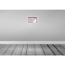 [LA-111724-H] Holzschild 20x30 cm Achtung Videoüberwacht Alarm Warnschild Hinweisschild Bild 2