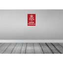 [LA-111735-2030] Blechschild 30x20 cm Alkohol Keep calm and Drink Tequila Spruch Zitat Bild 2