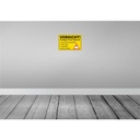 [LA-111744-2030] Blechschild 20x30 cm Vorsicht Teenager Teens Spruch Zitat in Pubertät Witz Humor Lustig Spaß Kids Kinder Bild 2