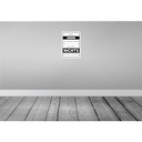 [LA-111750-2030] Blechschild 30x20 cm Erwarte nichts von Anderen Dekoration Spruch Zitat Bild 2