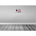 [LA-111755-2030] Blechschild 20x30 cm Achtung Freilaufender Hund Gefahr Bild 2