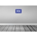 [LA-111756-2030] Blechschild 20x30 cm Männer mit Niveau sitzen auf Klo Spruch Zitat Bild 2