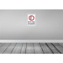 [LA-111771-H] Holzschild 30x20 cm Bitte Türe schließen Warnschild Hinweisschild Bild 2