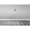 [LA-111786-1812] Blechschild 18x12 cm Alkohol Schutzgebiet rot Essen Trinken Bar Club Bild 2