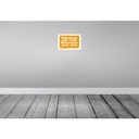 [LA-111803-H] Holzschild 20x30 cm Pausenregelung Warnschild Hinweisschild Bild 2