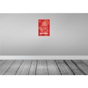 [LA-111806-2030] Blechschild 30x20 cm Du bist Einzigartig Dekoration Spruch Zitat Bild 2