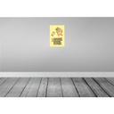 [LA-111840-H] Holzschild 30x20 cm Ich bin der Chef Schweine Dekoration Bild 2