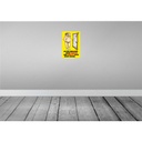[LA-111878-2030] Blechschild 30x20 cm ch bin übrigens nicht perfekt Dekoration Spruch Zitat Bild 2