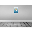[LA-111890-2030] Blechschild 30x20 cm My English not the yellow of egg Spruch Zitat Bild 2