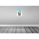 [LA-111912-H] Holzschild 30x20 cm I work hard my cat have better life Spruch Zitat Bild 2