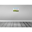 [LA-111958-2030] Blechschild 20x30 cm Bin nicht da mich suchen Dekoration Spruch Zitat Bild 2
