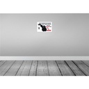 [LA-111987-2030] Blechschild 20x30 cm Ob schwarze Katze Unglück bringt Tier Haustier Bild 2