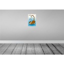 [LA-111988-H] Holzschild 30x20 cm A cat makes you happy every day Bild 2
