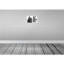 [LA-112001-2030] Blechschild 20x30 cm Hund himmelt an Kater ignoriert Tier Haustier Bild 2