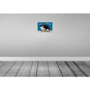 [LA-112002-2030] Blechschild 20x30 cm Ohne Katze kein Zuhause Tier Haustier Bild 2
