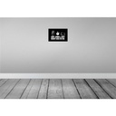 [LA-112065-H] Holzschild 20x30 cm Gas gras ass nobody rides for free Spruch Zitat Bild 2