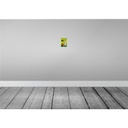 [LA-112069-1812] Blechschild 18x12 cm I know how the rabbit runs Hase Dedko Spruch Zitat Bild 2