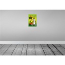[LA-112069-H] Holzschild 30x20 cm I know how the rabbit runs Hase Dedko Spruch Zitat Bild 2