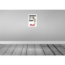 [LA-112073-2030] Blechschild 30x20 cm Mischung Schlaf wach also schwach Spruch Zitat Bild 2