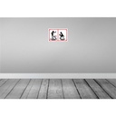 [LA-112076-H] Holzschild 20x30 cm Bitte im Sitzen pinkeln s/w Warnschild Hinweisschild Bild 2