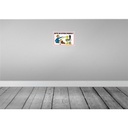 [LA-112081-H] Holzschild 20x30 cm Bitte Sitzen pinkeln Mann auf Boden Bild 2