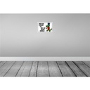 [LA-112137-2030] Blechschild 20x30 cm Nur wer fleissig ist hat Erfolg Spruch Zitat Bild 2
