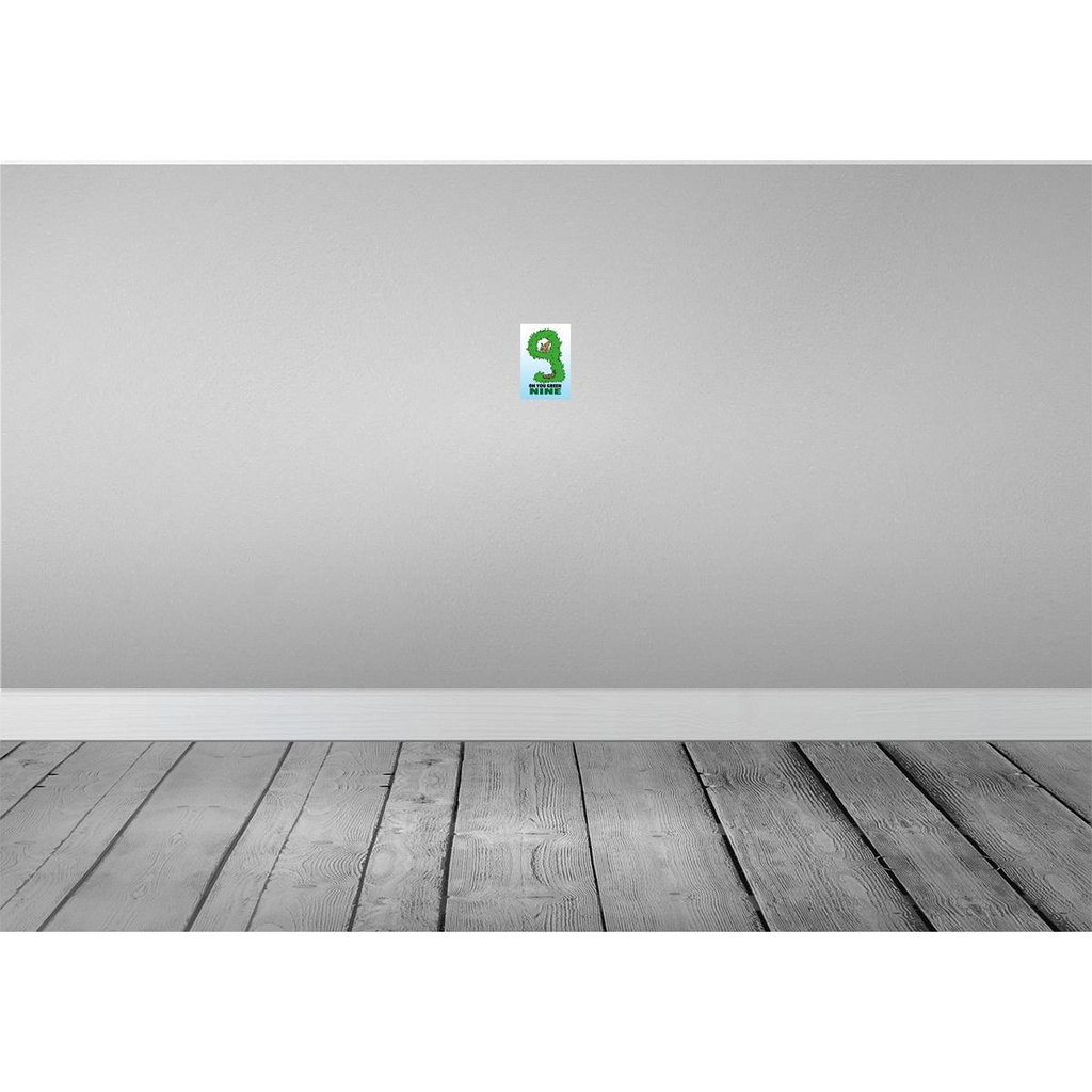 [LA-112147-1812] Blechschild 18x12 cm Oh you green nine Dekoration Bild 2
