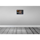 [LA-112159-2030] Blechschild 20x30 cm Sternzeichen Zwillinge Planet Merkur Dekoration Astrologie Bild 2