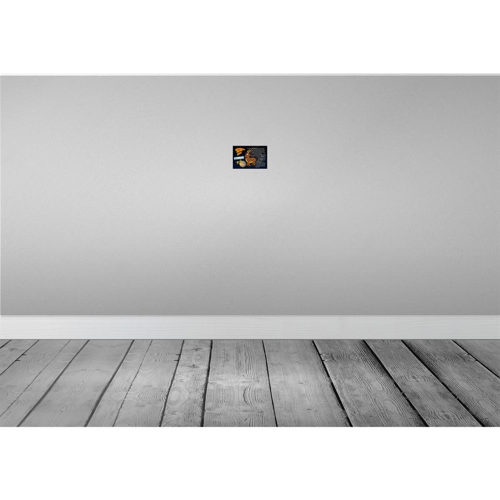 [LA-112160-1812] Blechschild 12x18 cm Sternzeichen Steinbock Planet Saturn Dekoration Astrologie Bild 2