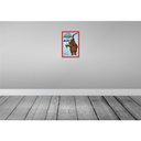[LA-112206-2030] Blechschild 30x20 cm mit bisschen Glitzer geht Alles Spruch Zitat Bild 2
