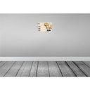 [LA-112222-2030] Blechschild 20x30 cm Pony Tiere Name Rasse Besitzer geboren Tier Haustier Bild 2