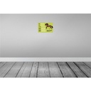 [LA-112256-H] Holzschild 20x30 cm Pferd Andalusier Name Besitzer Rasse Tier Haustier Bild 2